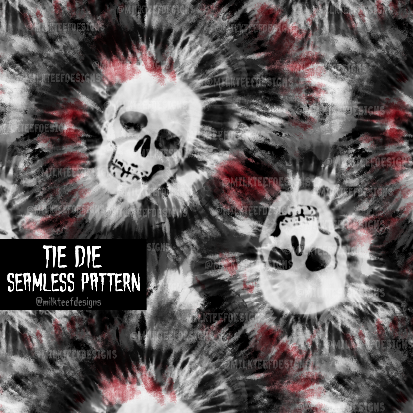 Tie Die / Seamless Pattern