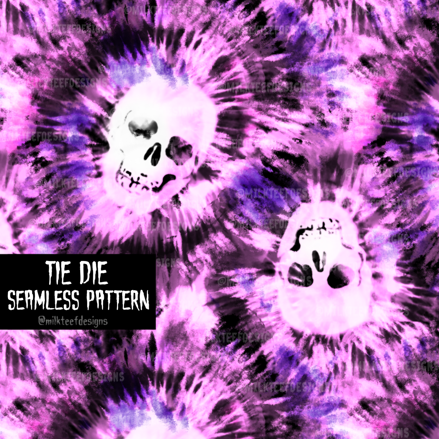 Tie Die / Seamless Pattern