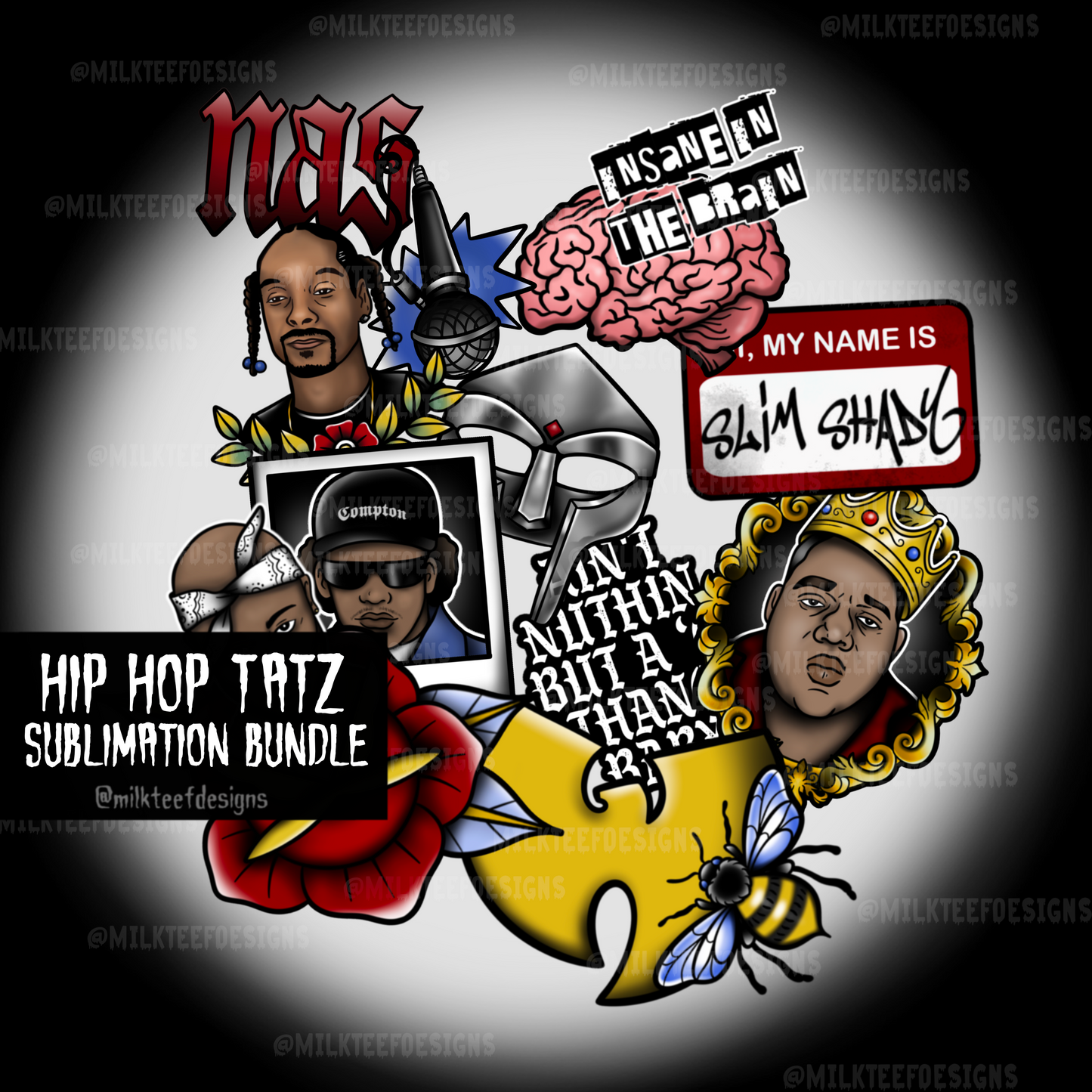 Hip Hop Tatz / Sublimation Bundle