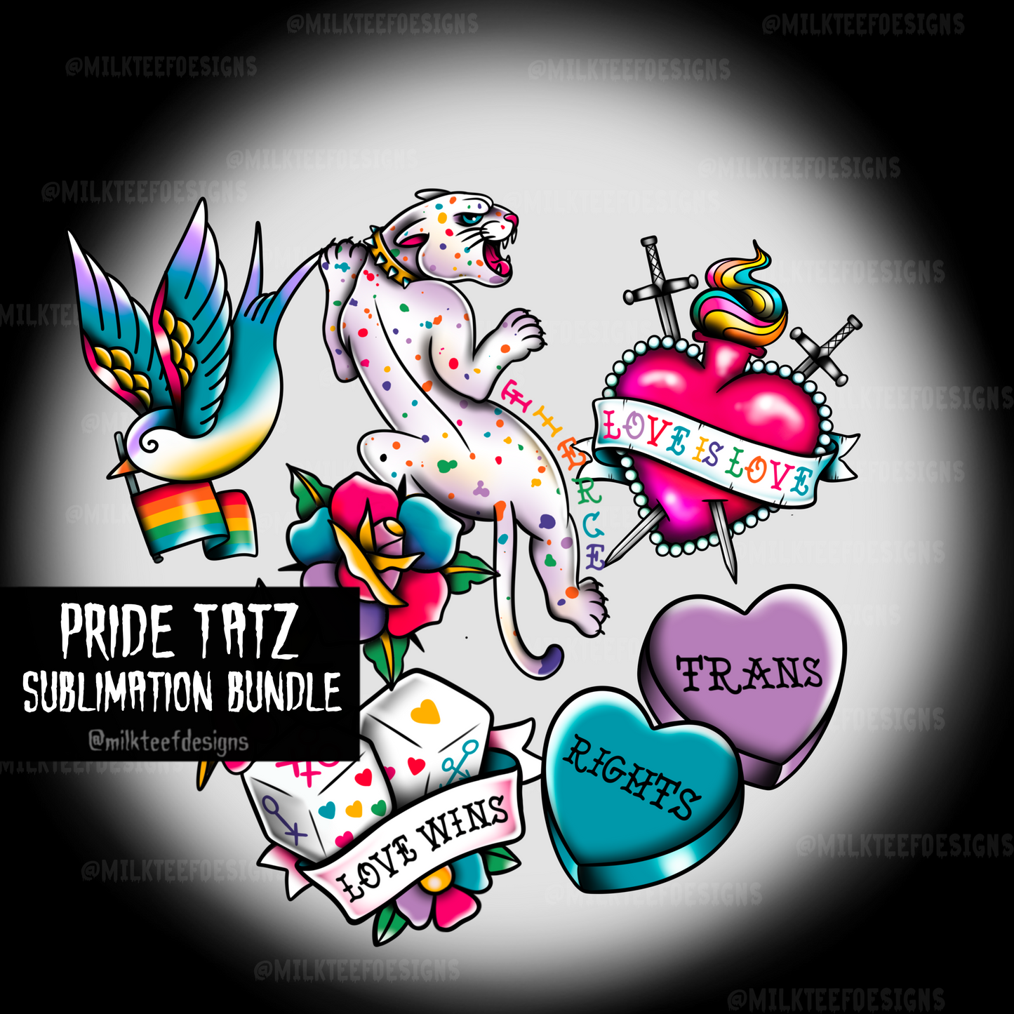 Pride Tatz/ Sublimation Bundle (PNG)