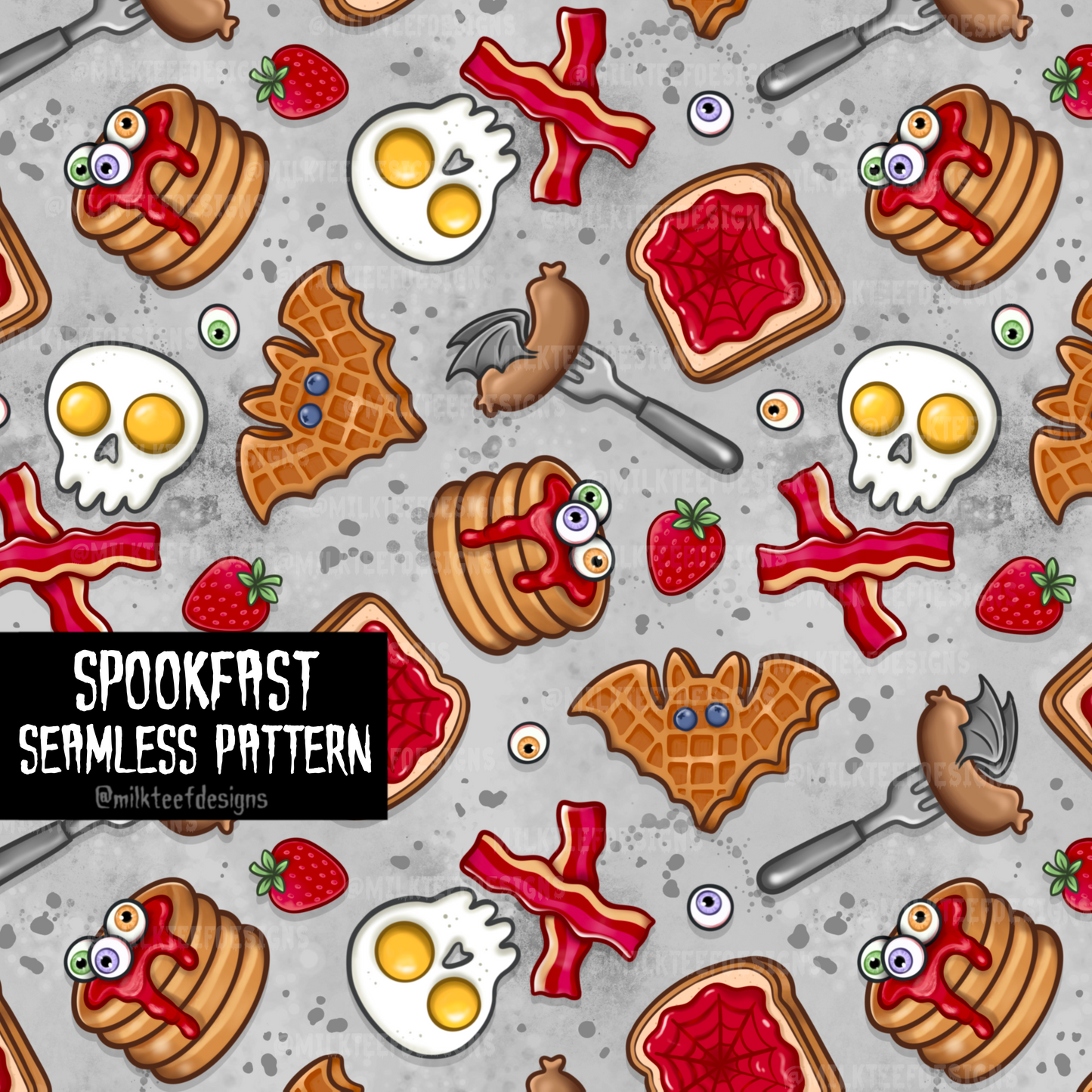 Spookfast / Seamless Pattern