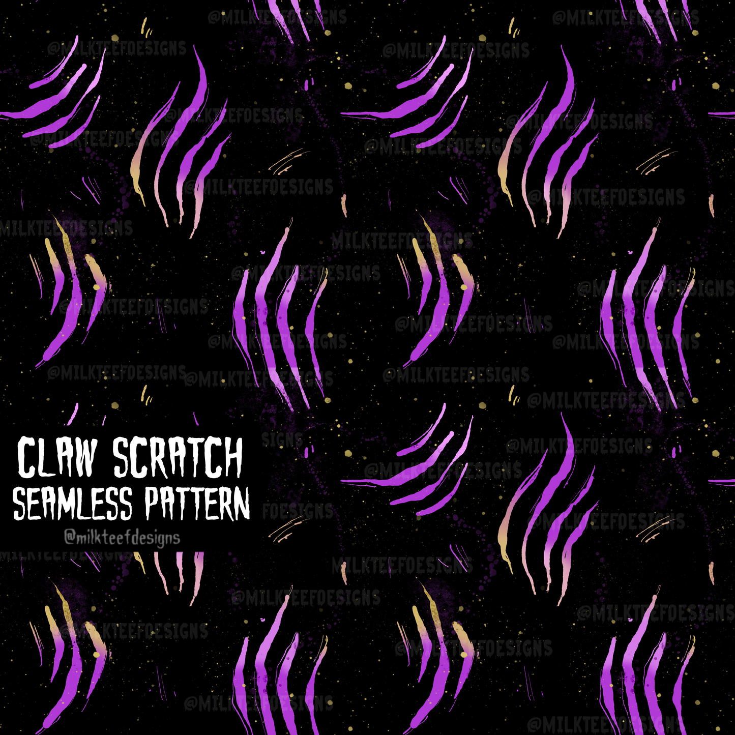 Monster Co-ords / Seamless Pattern