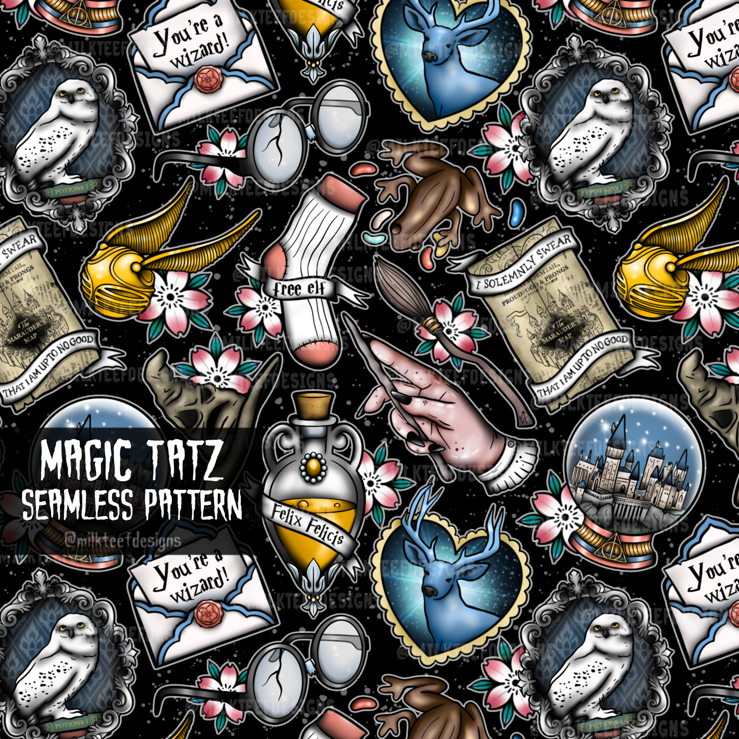 Magic Tatz / Seamless Patterns