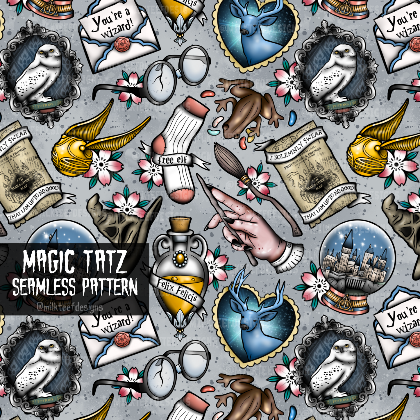 Magic Tatz / Seamless Patterns