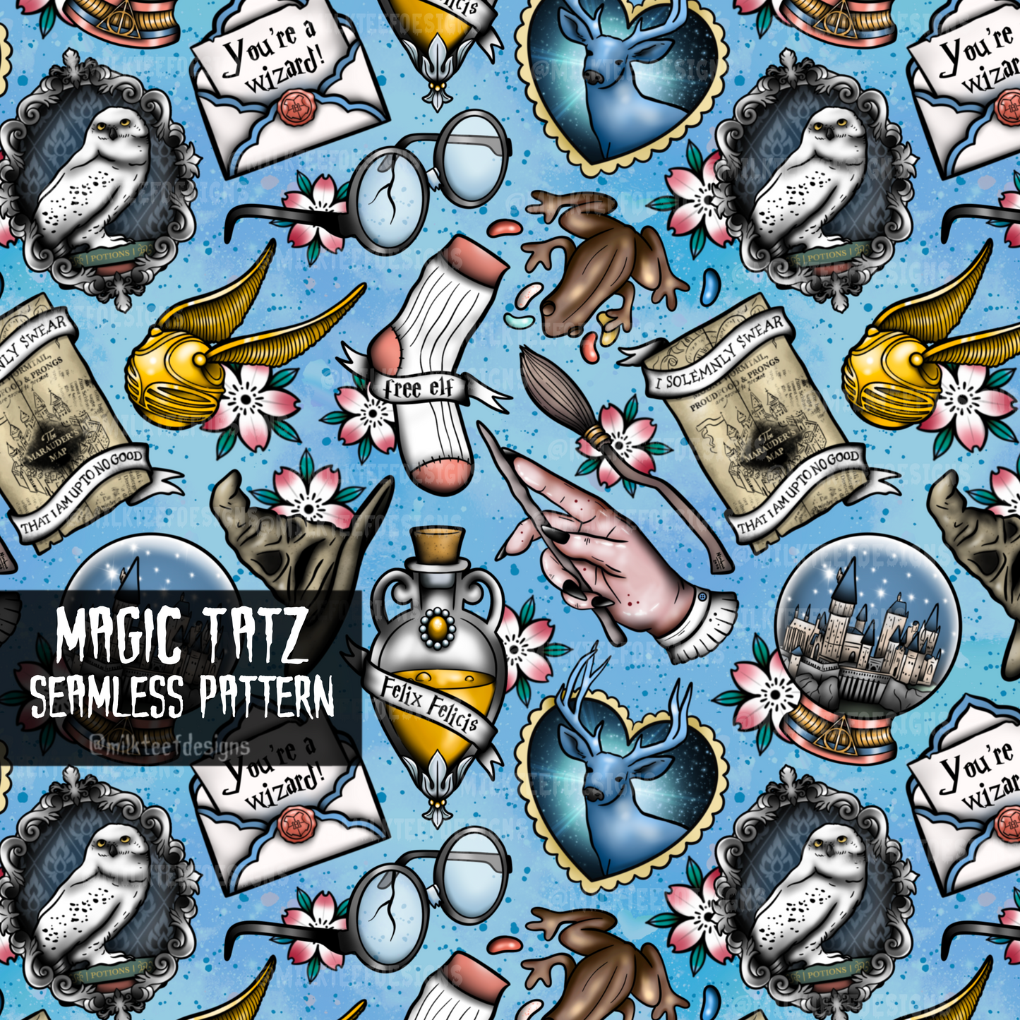Magic Tatz / Seamless Patterns