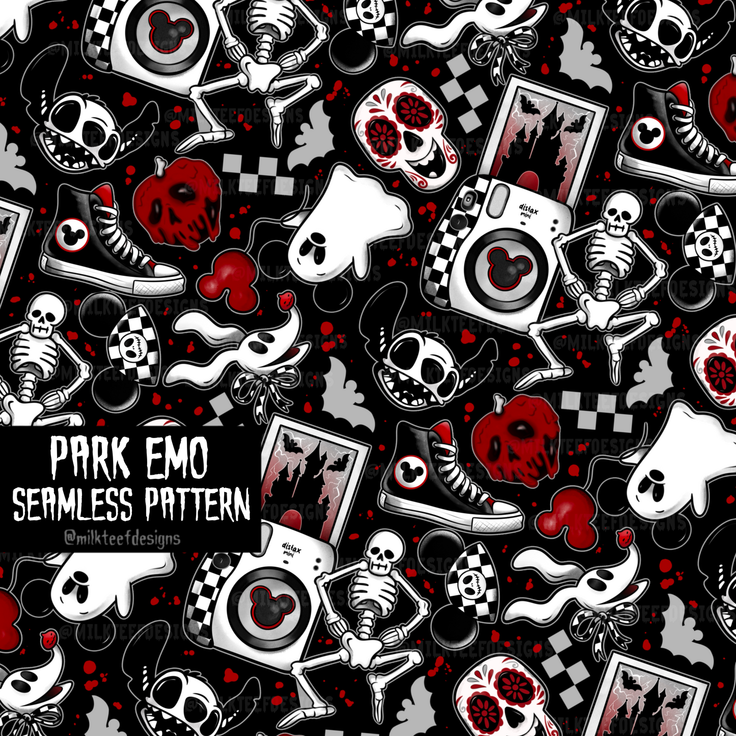 Park Emo / Seamless Pattern