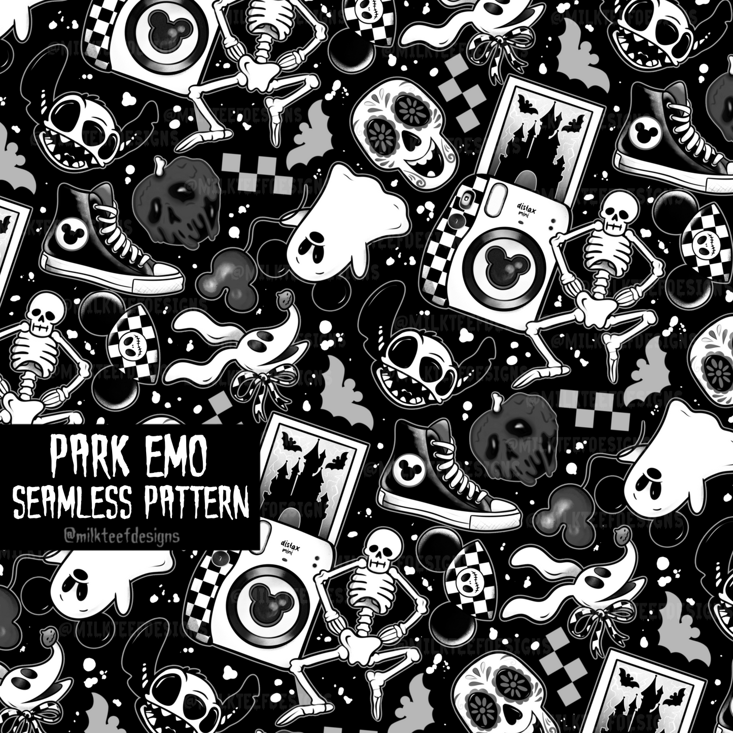 Park Emo / Seamless Pattern