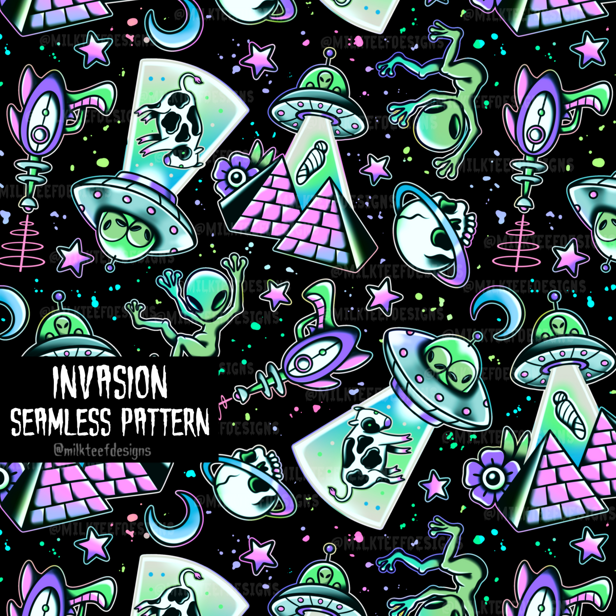 Invasion / Seamless Pattern