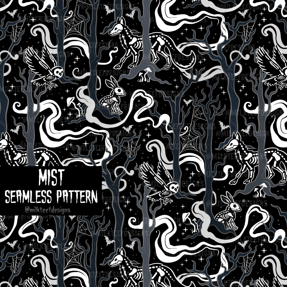 Mist / Seamless Pattern