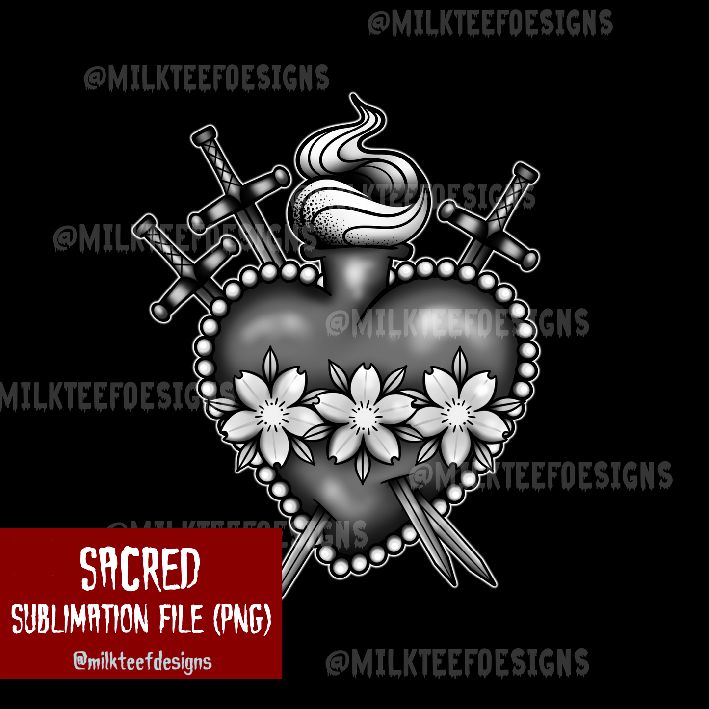 Sacred / Sublimation File