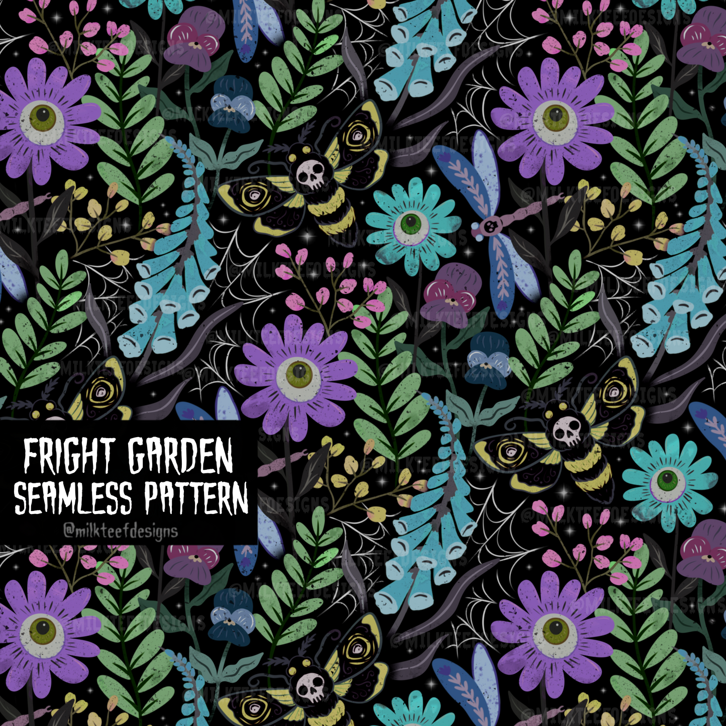 Fright Garden / Seamless Patterns
