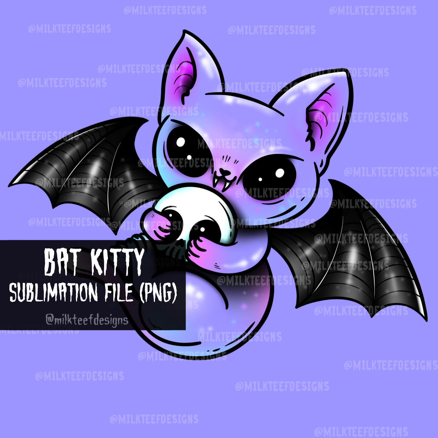 Bat Kitty / Sublimation File