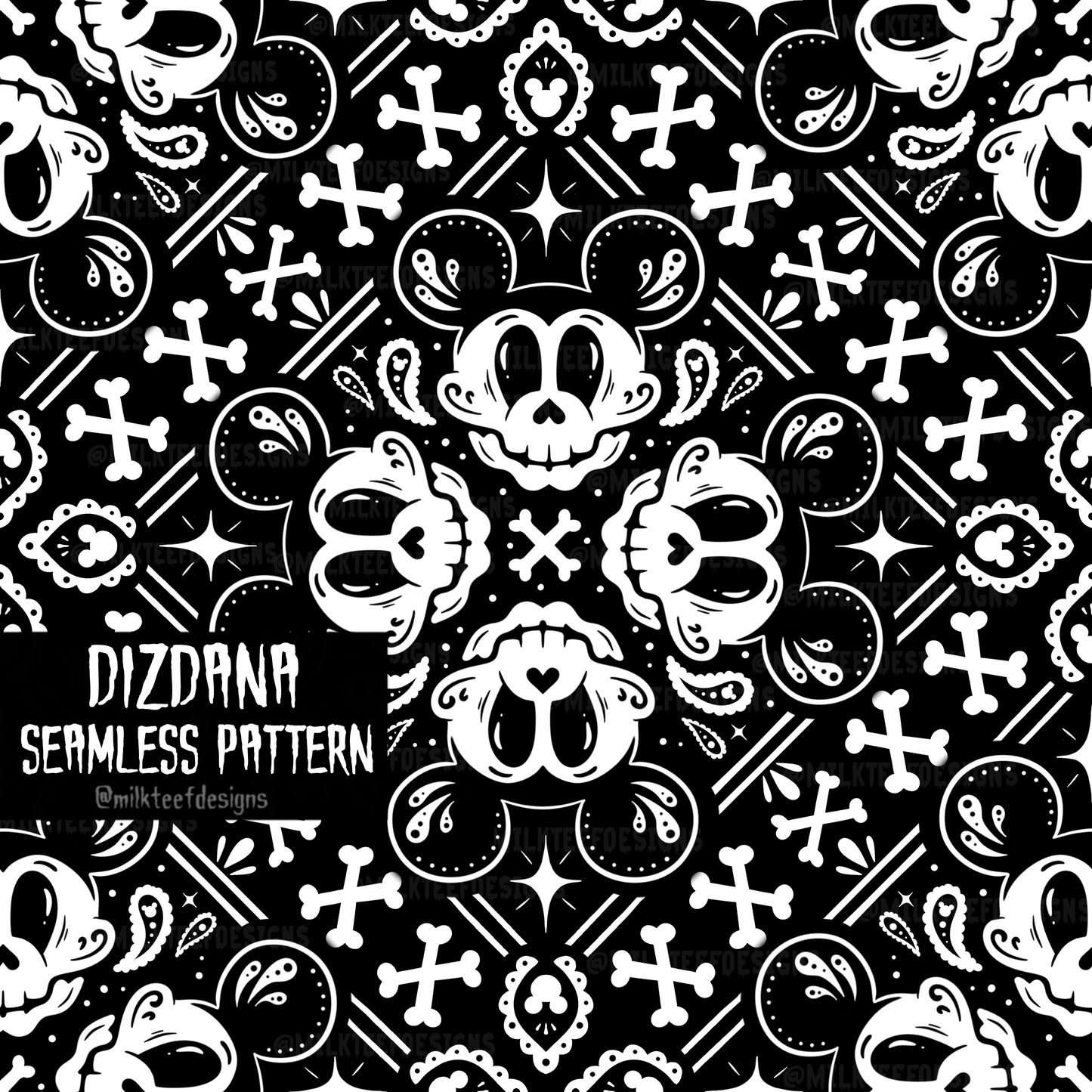Dizdana / Seamless Pattern