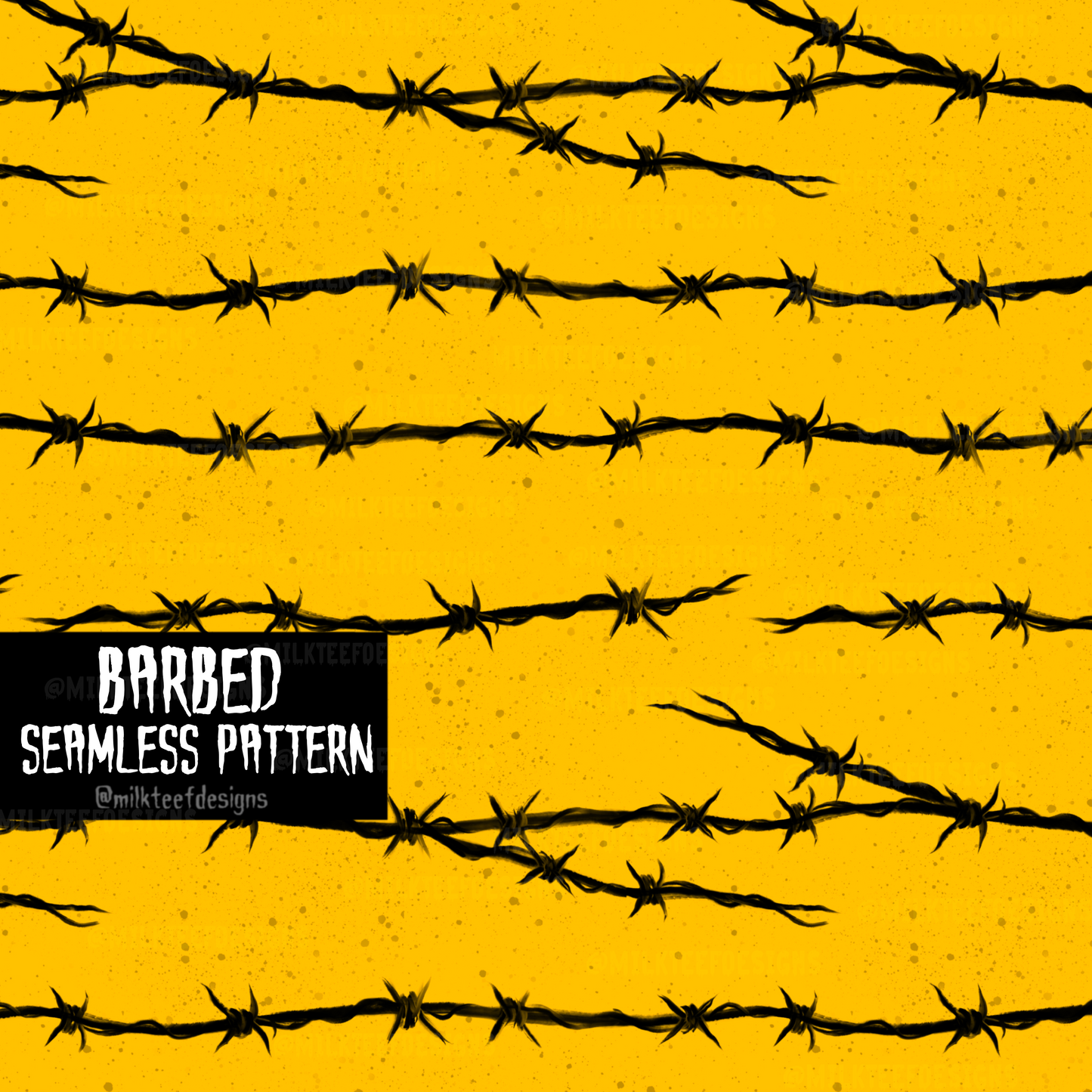 Barbed - Swim Safe / Seamless Pattern