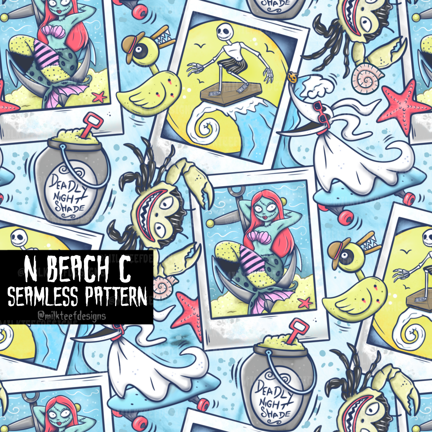 N Beach C / Seamless Pattern