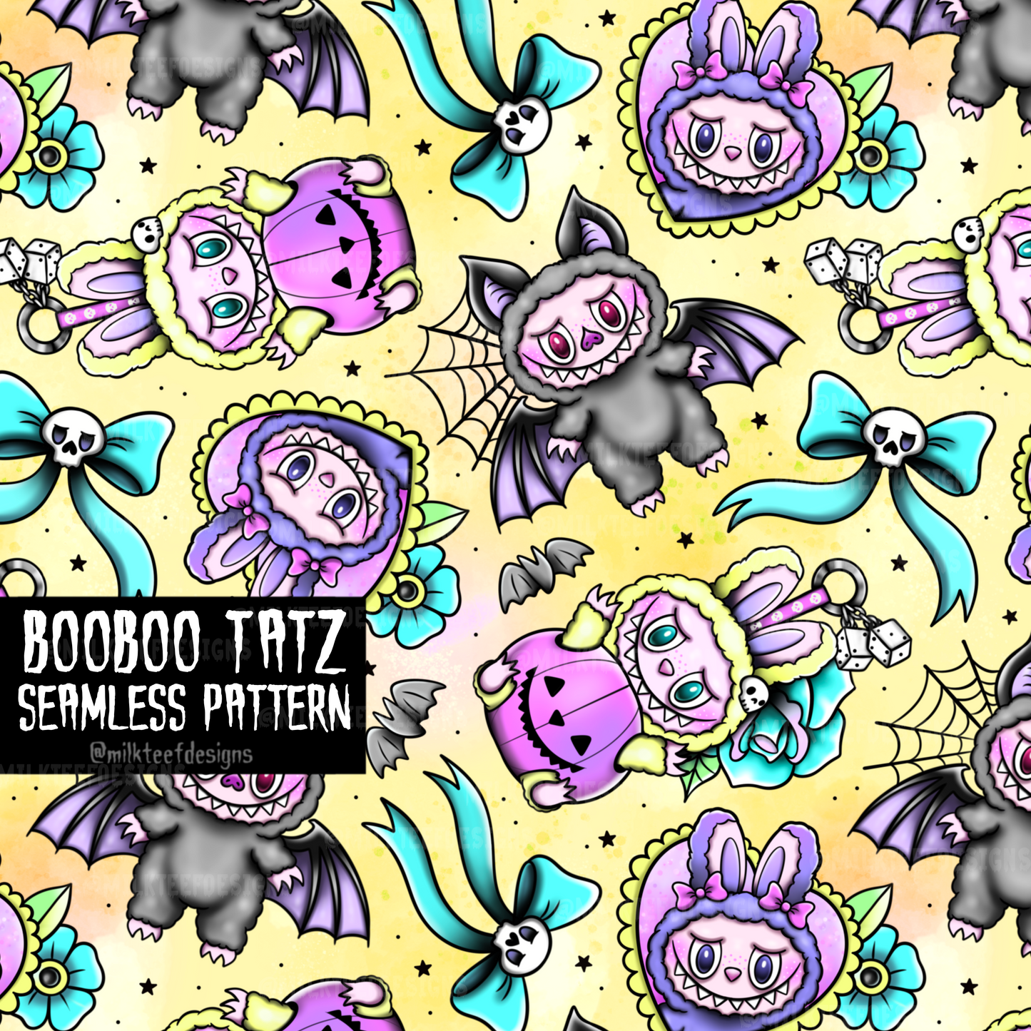 Booboo Tatz / Seamless Pattern
