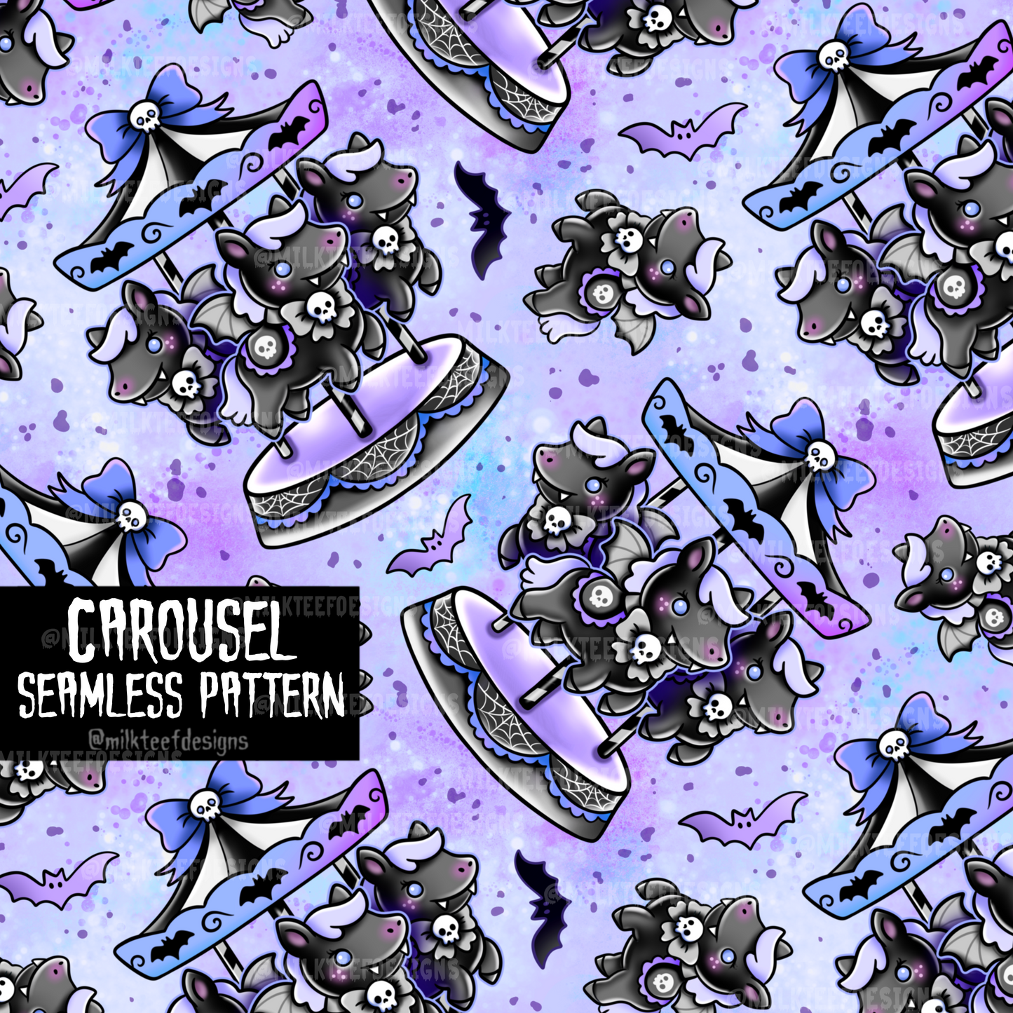 Carousel / Seamless Pattern