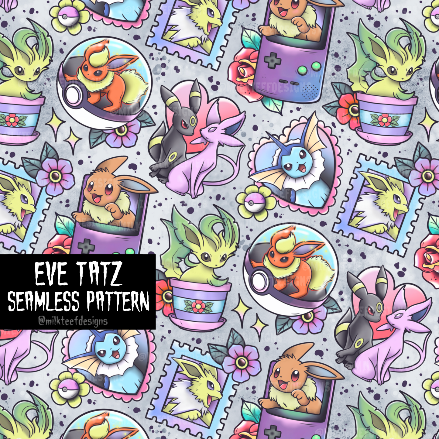 Eve Tatz / Seamless Pattern