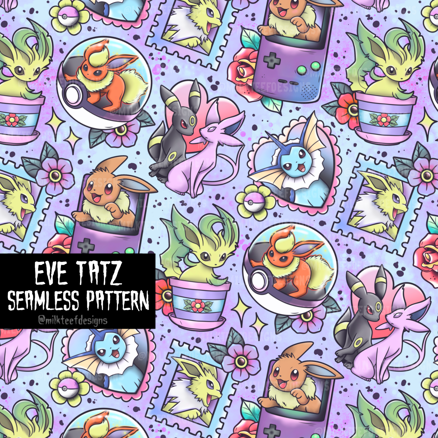 Eve Tatz / Seamless Pattern