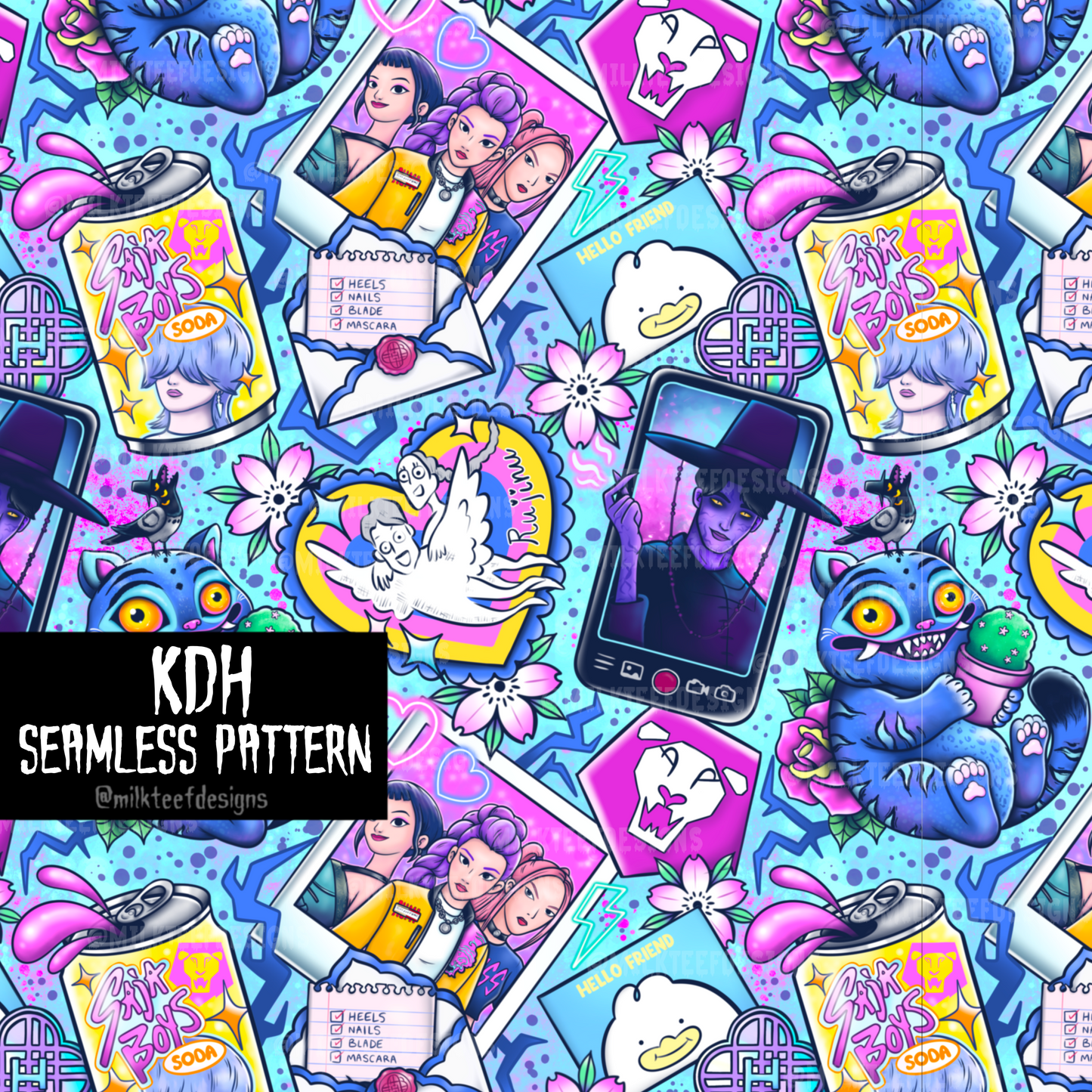 KDH / Seamless Pattern