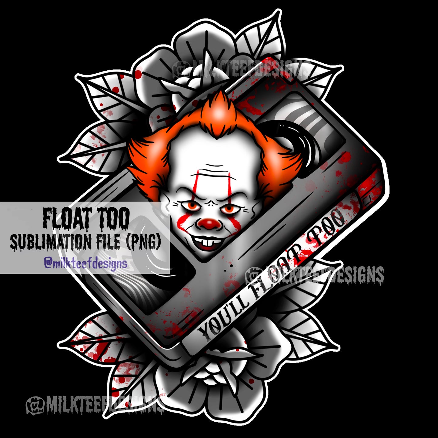 Float Too / Sublimation Design (PNG)