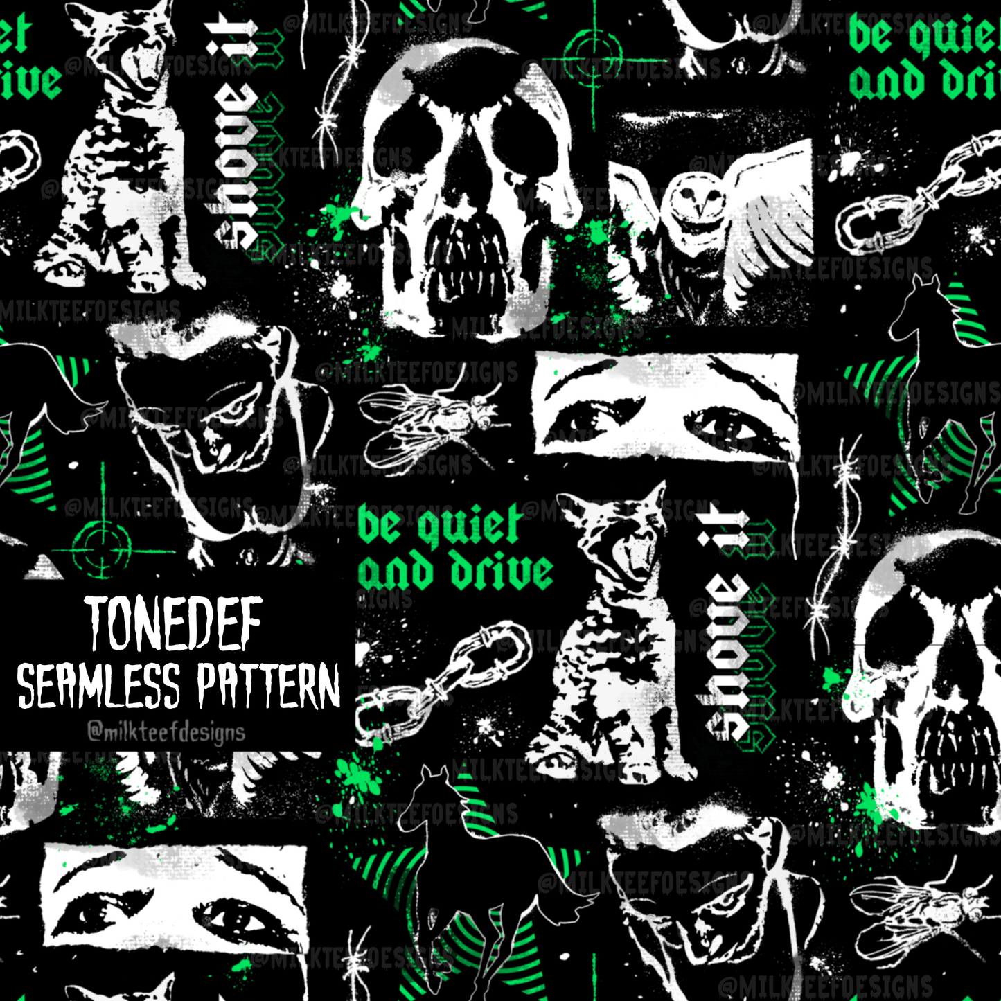 Tonedef/ Seamless Pattern