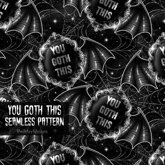 You Goth This / Seamless Pattern