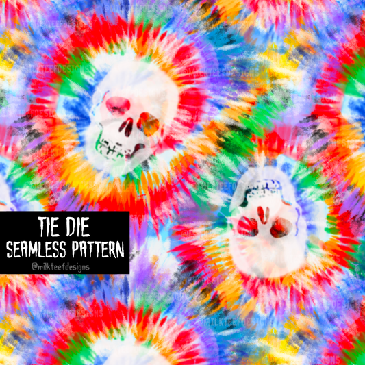 Tie Die / Seamless Pattern