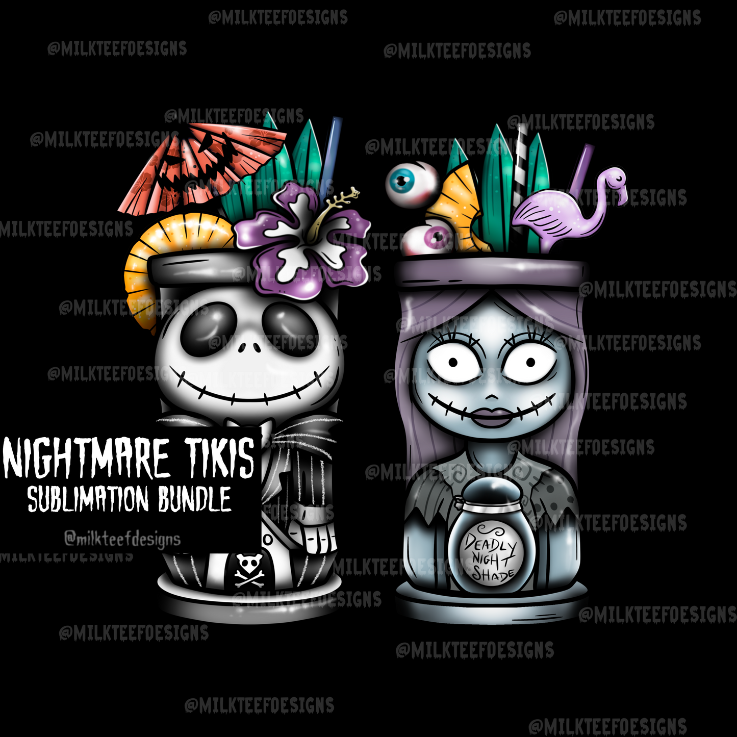 Nightmare Tikis / Sublimation Bundle