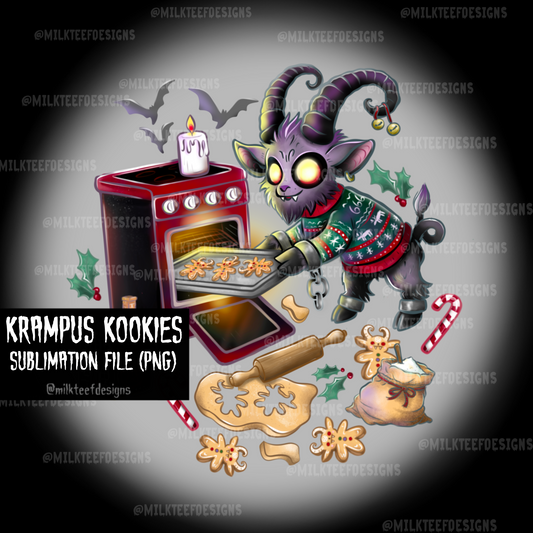 Krampus kookies / Sublimation Design (PNG)