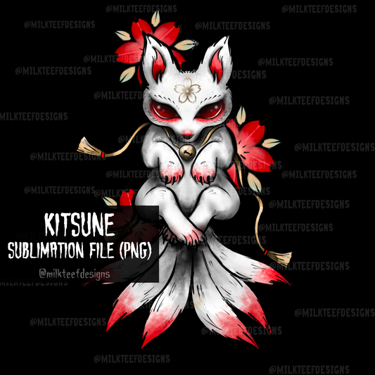 Kitsune / Sublimation Design (PNG)