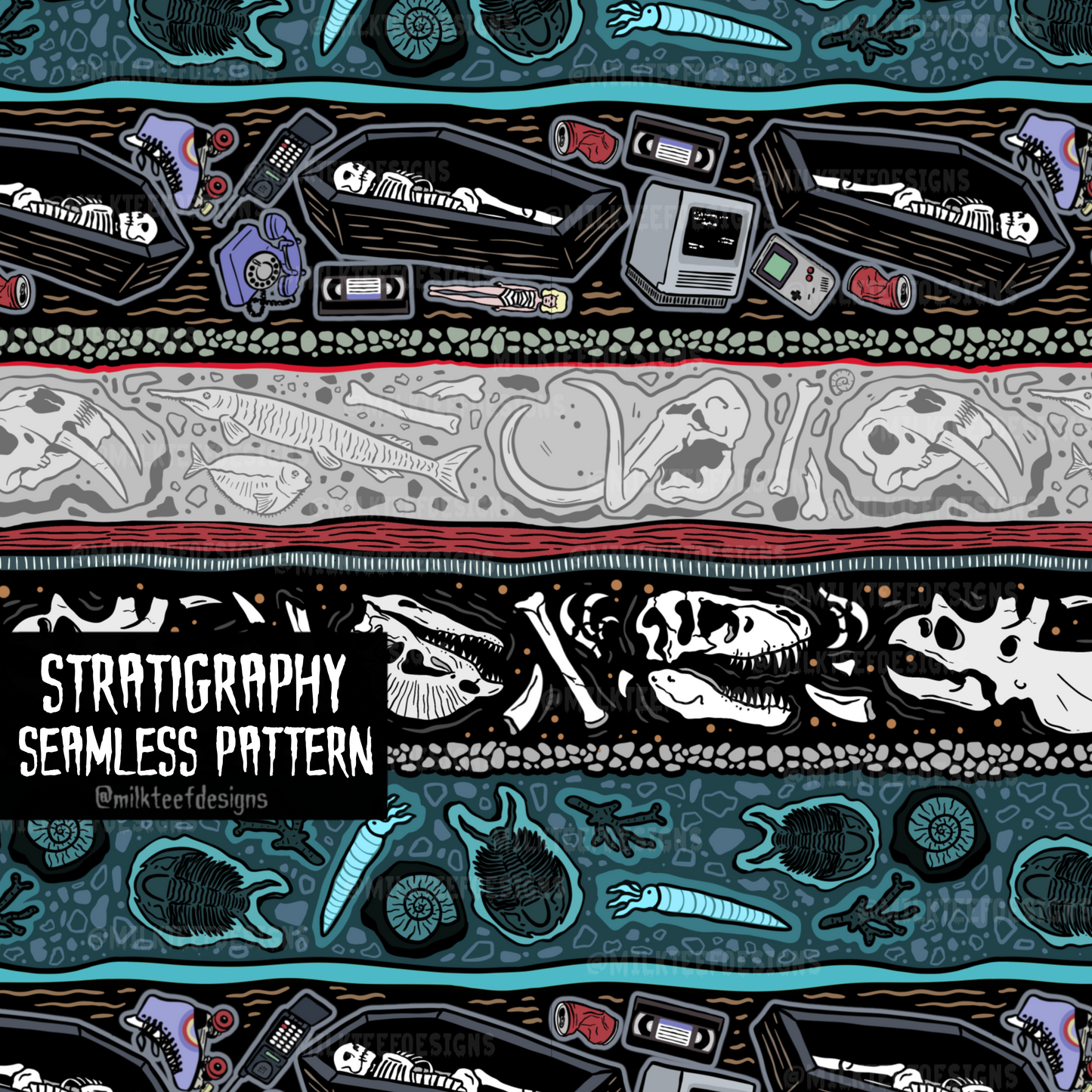 Stratigraphy / Seamless Pattern