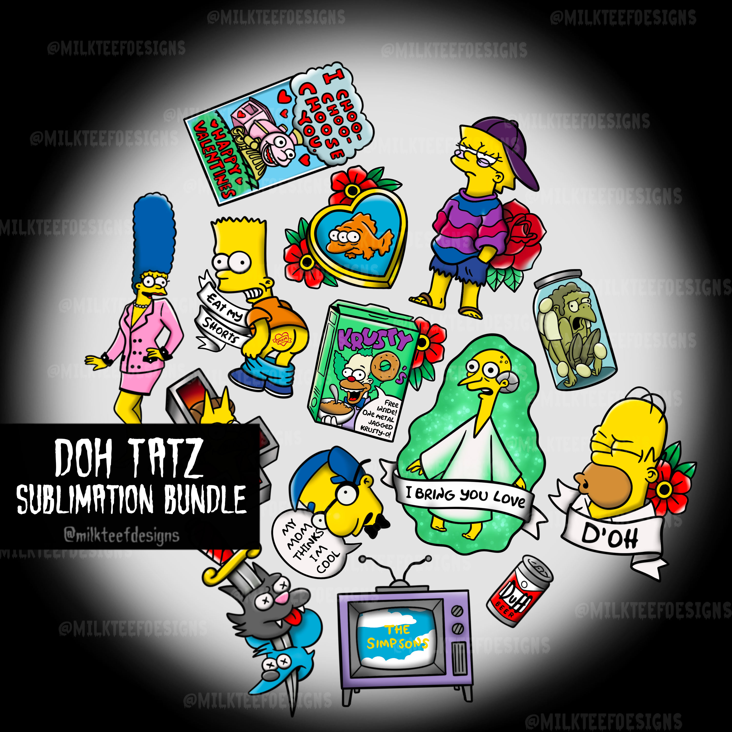 Doh Tatz / Sublimation Bundle