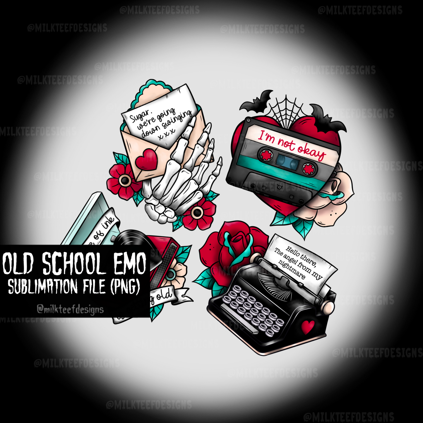Old School Emo / Sublimation Bundle