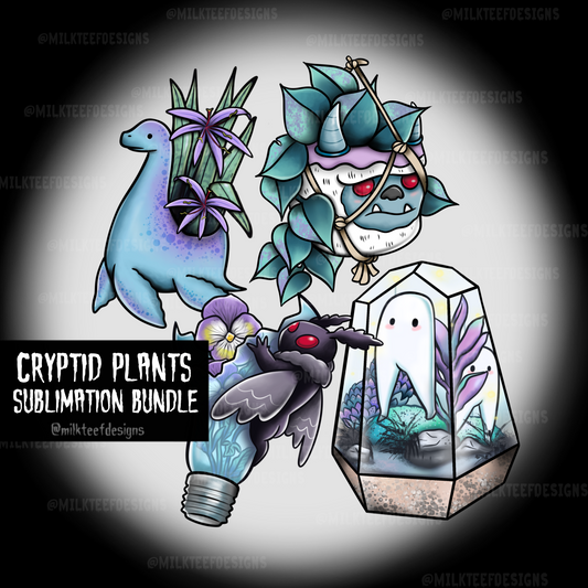 Cryptid Plants / Sublimation Bundle (PNG)