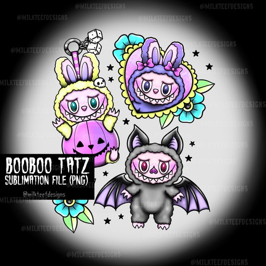 Booboo Tatz / Sublimation Bundle & T-shirt design