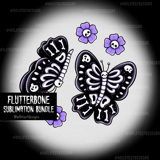 Flutterbone / Sublimation Files (PNG)