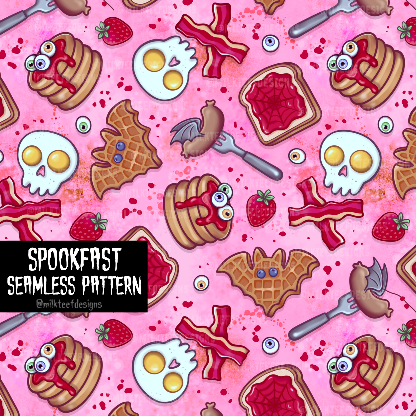 Spookfast / Seamless Pattern