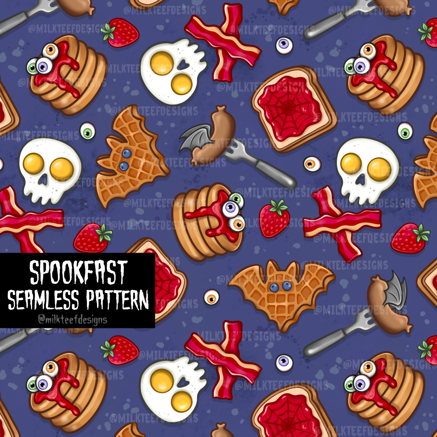 Spookfast / Seamless Pattern