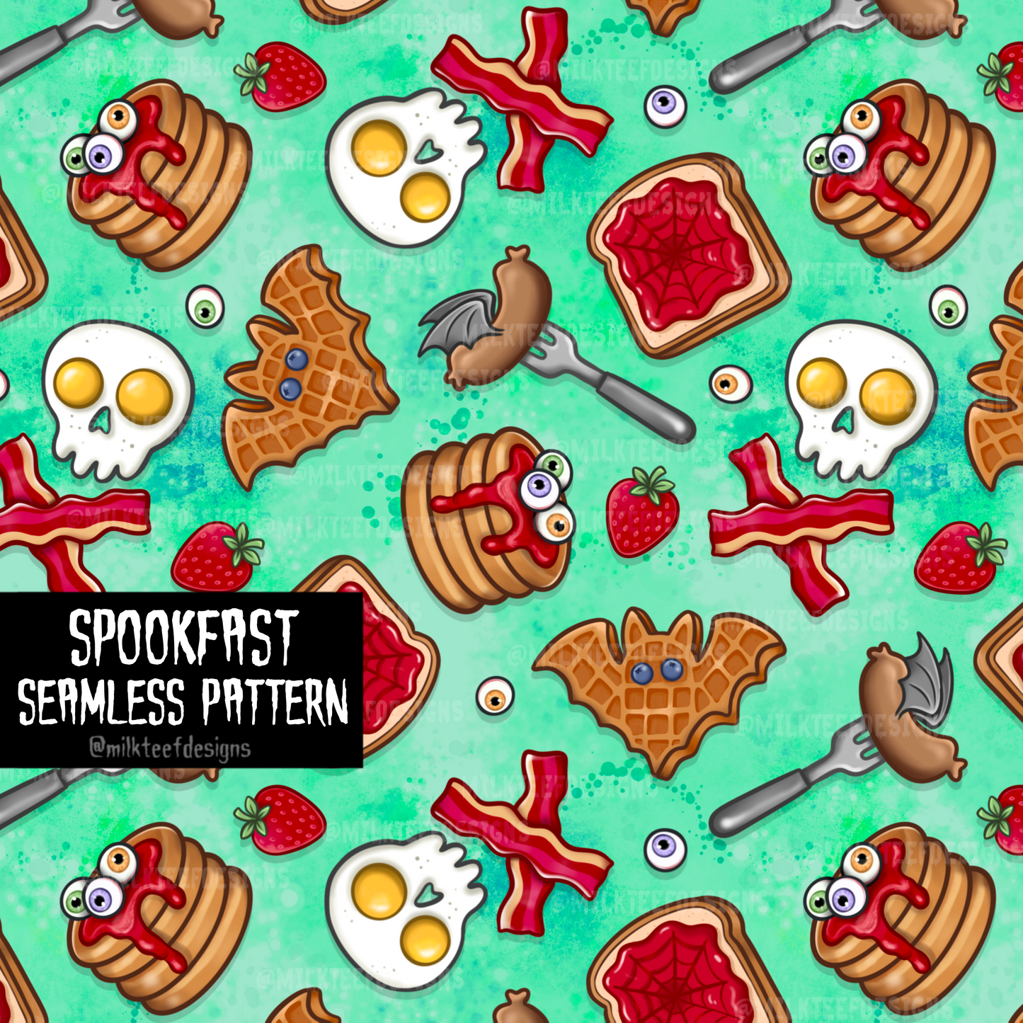 Spookfast / Seamless Pattern