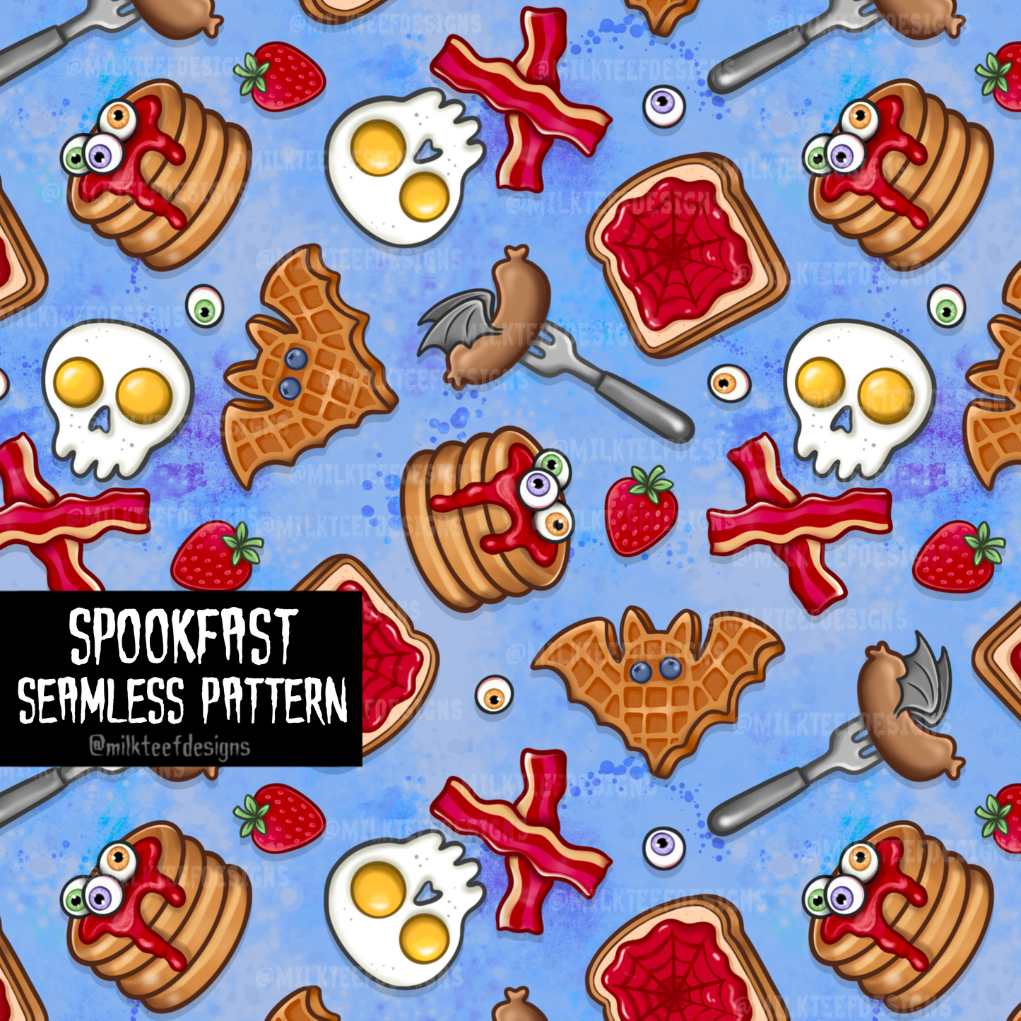 Spookfast / Seamless Pattern