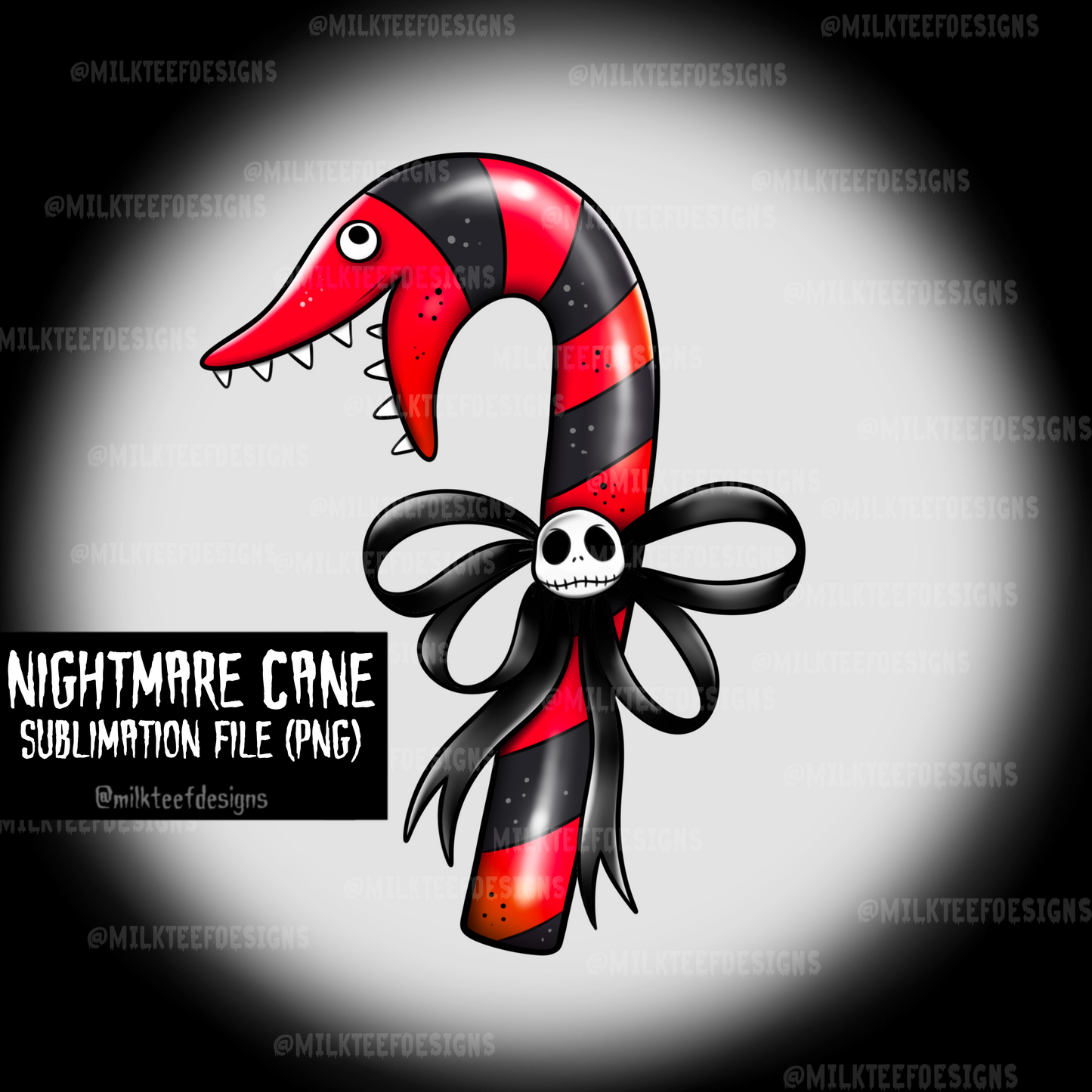 Nightmare Cane / Sublimation File