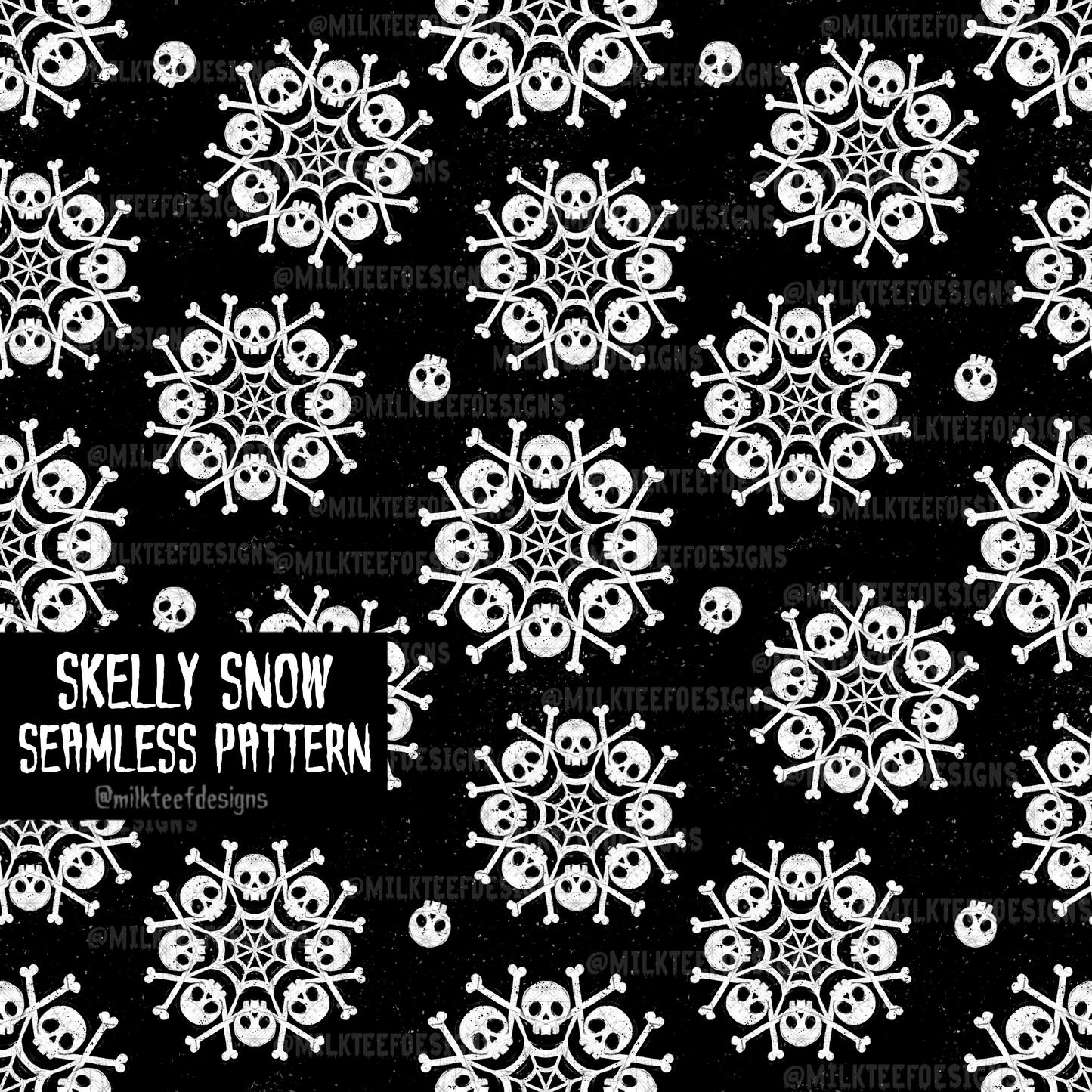 Skellysnow / Seamless Pattern