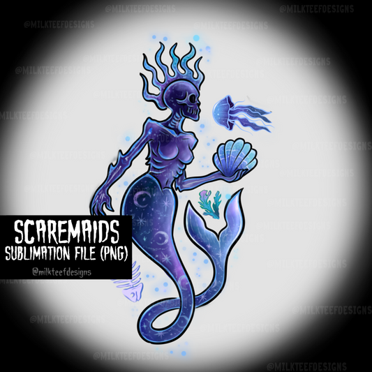 Scaremaids / Sublimation File (PNG)