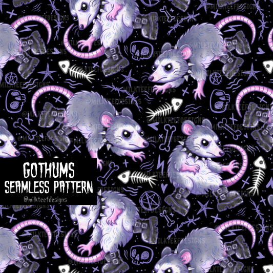 Gothums / Seamless Pattern