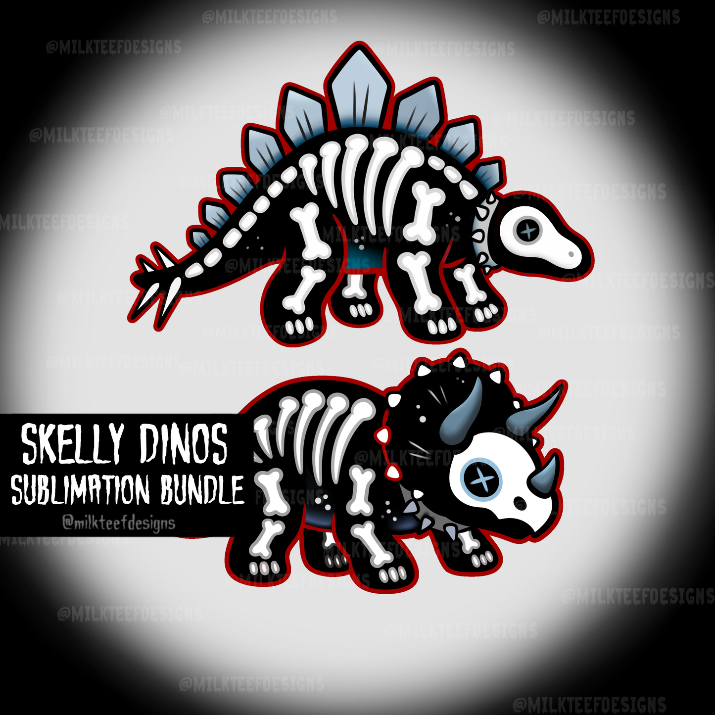 Skelly Dinos /  Sublimation Bundle