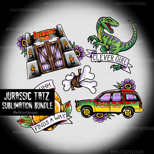 Jurassic Tatz / Sublimation Bundle (PNG)