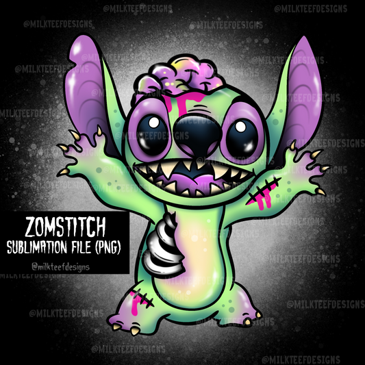 Zomstitch/ Sublimation Design (PNG)