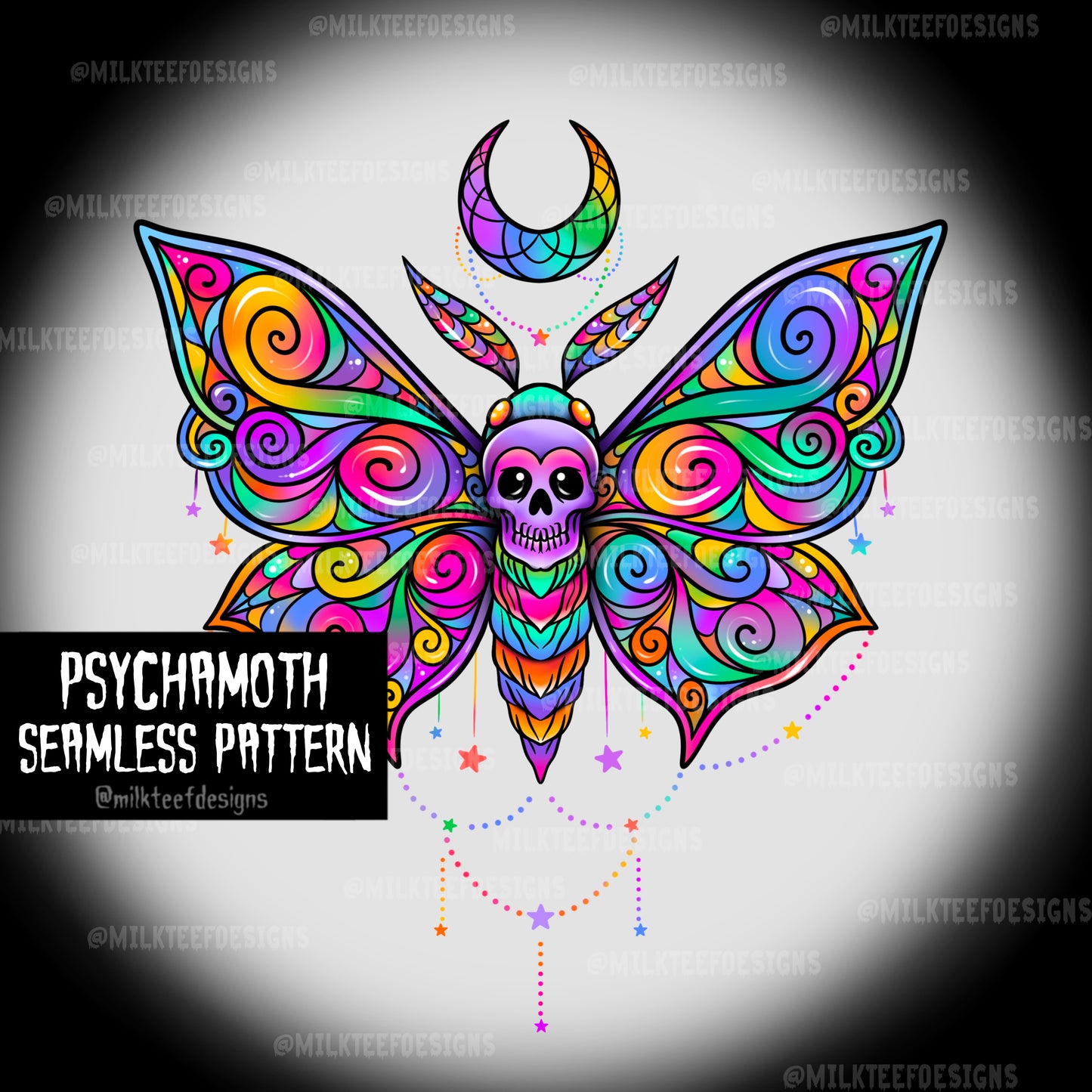 Psychamoth / Sublimation File (PNG)