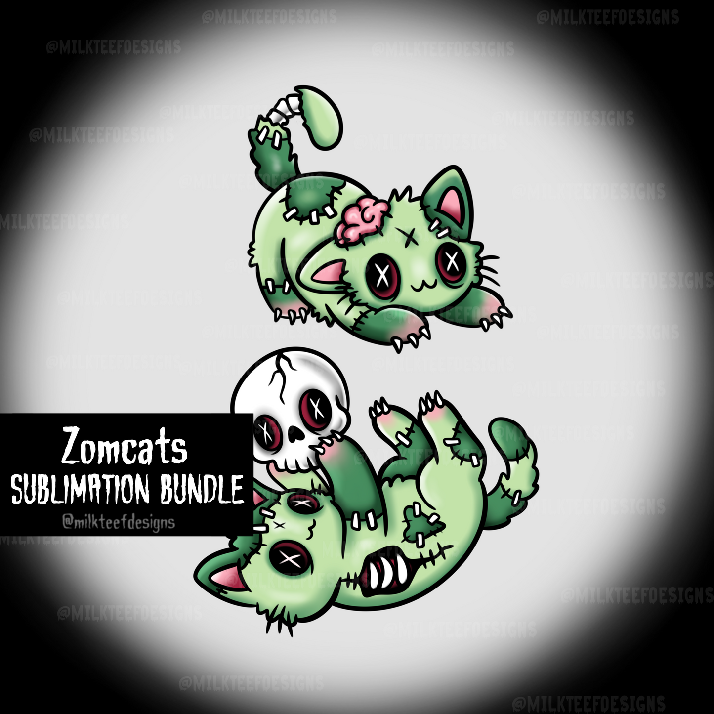 Zomcats / Sublimation File (PNG)